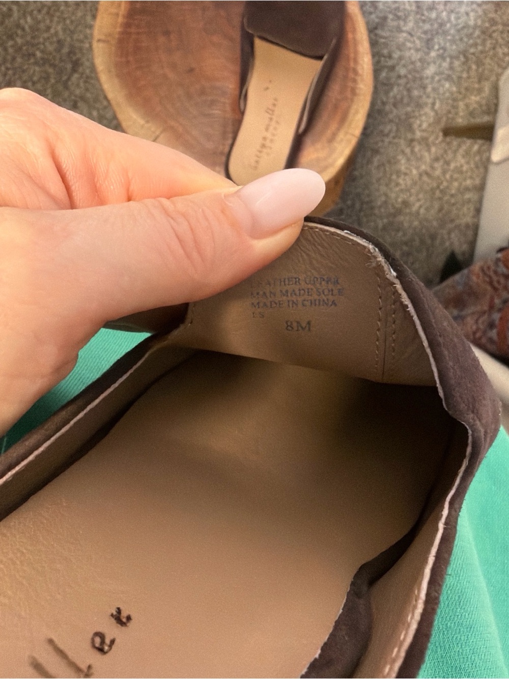 Brown Suede Slip-On Loafers - Picture 5 of 5